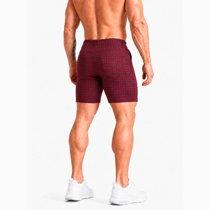 The Avenue Shorts - Crimson Edge