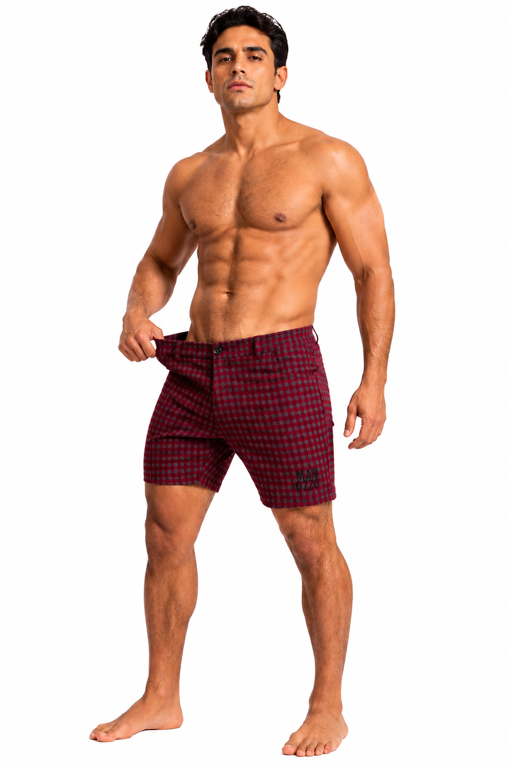 The Avenue Shorts - Crimson Edge