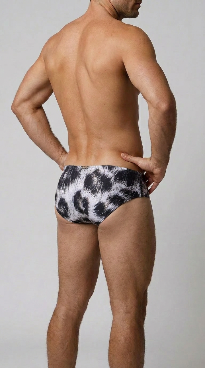 Signature Swim Brief — Lunar Leopard