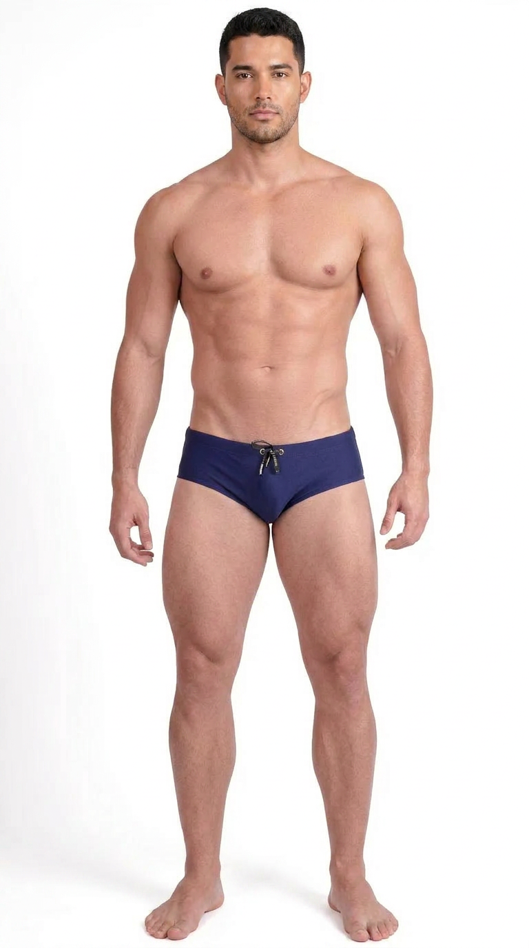 Velocity Swim Brief - Deep Current (Navy Blue)