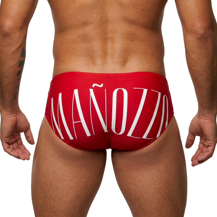 Velocity Swim Brief - Inferno Mark (Red)