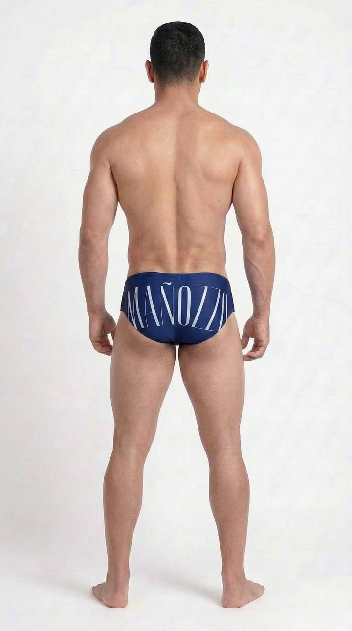 Velocity Swim Brief - Deep Current (Navy Blue)