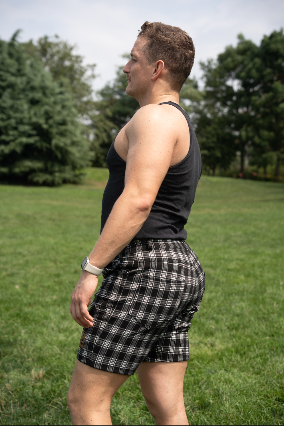 The Avenue Shorts - Urban Check