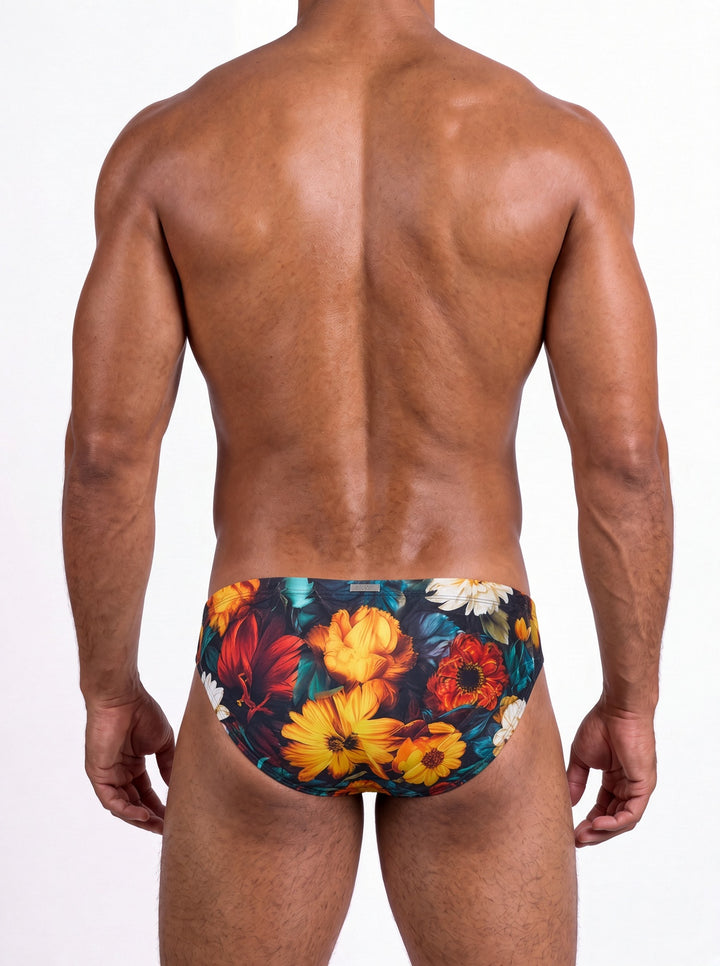 Midnight Garden - Signature Swim Brief
